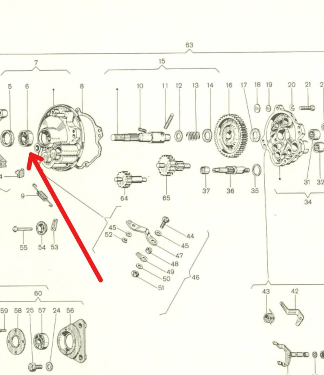 Piaggio Ciao Nadellager Lager Hinterachse Getriebe Zwotakt Garage 3