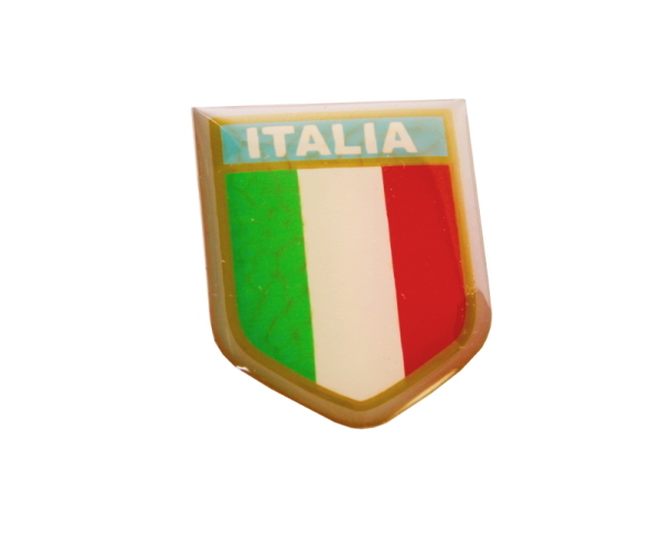 Piaggio Caio Bravo 3D Sticker Retro Squadrd 26x34 mm Scudetto -CIF-