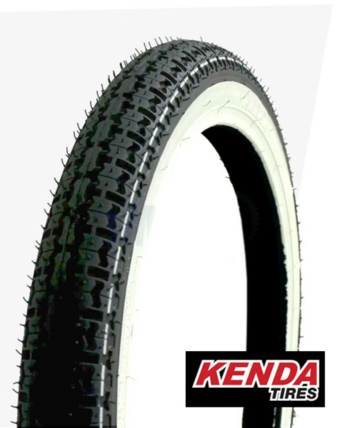 Reifen Kenda  K252 Weißwandreifen 2,25 x 16 Zoll 31G -Kenda-