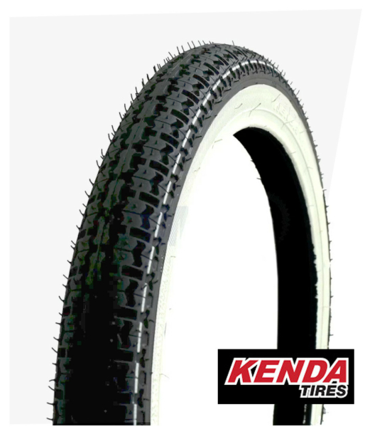 Reifen Kenda  K252 Weißwandreifen 2,25 x 17 Zoll 31G -Kenda-