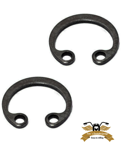 2 x Kolben Sichrungsring flach Clip Seeger Kolbenclip 12x0,95mm Ciao