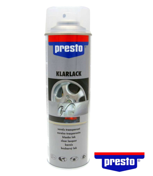 Klarlack für Felgenspray 500 ml -Presto-