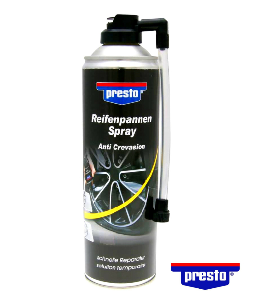 Reifenpannen-Spray 500 ml  für schlauchlose Reifen -Presto-