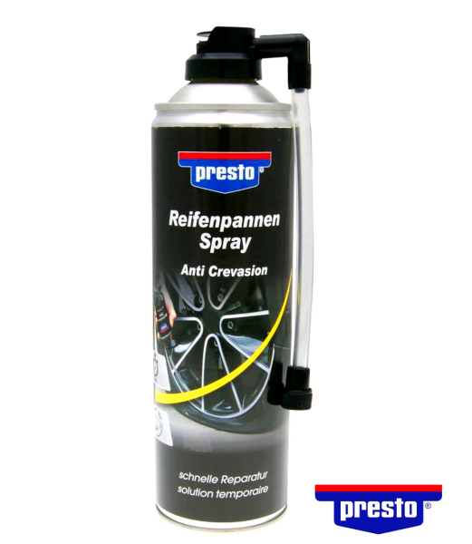 Reifenpannen-Spray Presto 500 ml  für schlauchlose Reifen ( 19,80 / Ltr. )