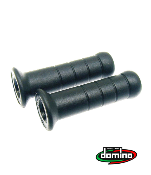 Lenkergriffe Gummi schwarz Vespa SI  Ø 22/24mm - 125mm -Domino-