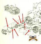 Ciao Motorüberholsatz Budget Dichtsatz Motor Revisionskit Kurbelwellenlager