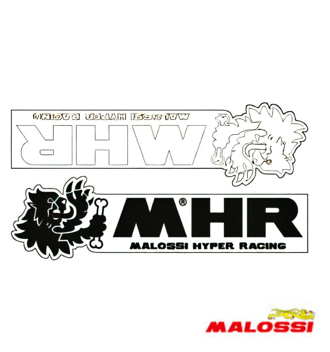 Malossi Sticker MHR Hyper Racing >> Zwotakt Garage, 2,90 €