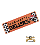 Aufkleber Vintage Sticker Dellorto Inc Carburatori...