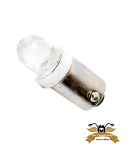 LED Birne BA9S 12V weiß Lampe Mofa Moped Mokick...